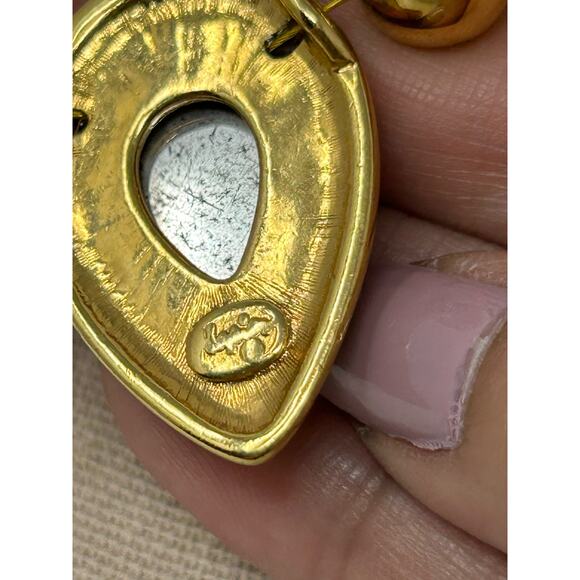 Vintage Napier Red Ruby Lucite Jewels of India Moghul - Picture 8 of 13